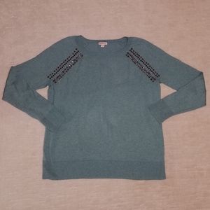 Merona embellished sweater size XL